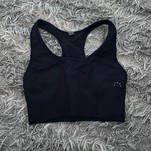 Varley Womens navy blue sports bra size small
